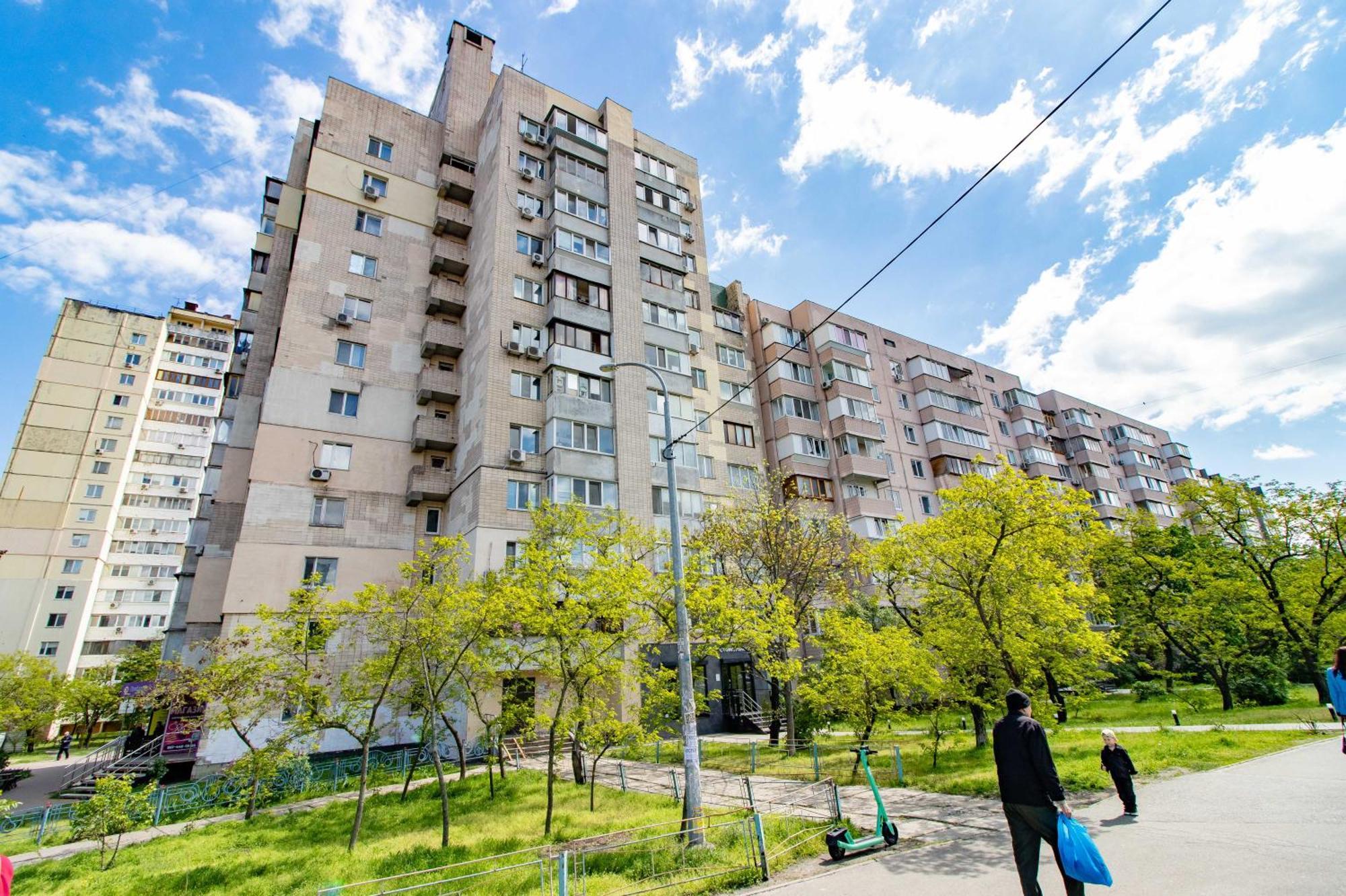 Kvartirkoff Na Obolonskom 40 Kyiv Exterior foto